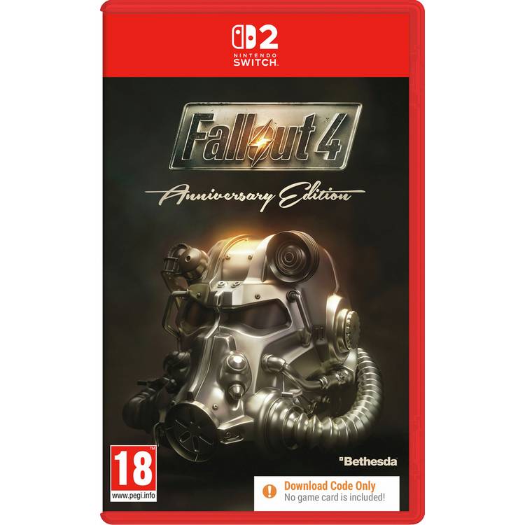 Fallout 4 Anniversary Edition Nintendo Switch 2 game code in box (British brand)