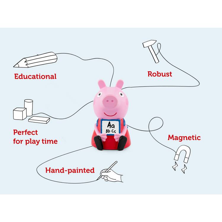Tonies Peppa Pig audio character toy figure (British brand)