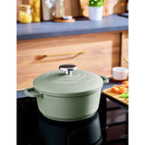 Argos Morphy Richards 2.3 Litre Aluminium Casserole Dish - Green- Buy online at McGrocer