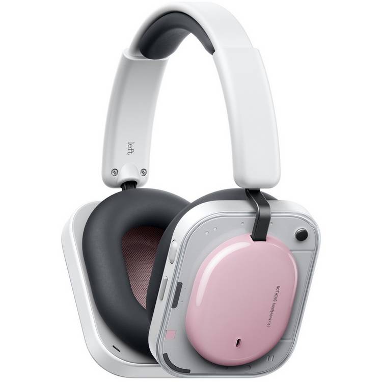 Nothing Headphone (a) pink wireless over-ear imported from the UK