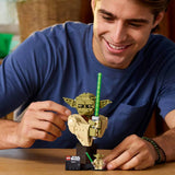 LEGO Star Wars Yoda bust model kit 399-piece, UK version