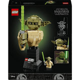 LEGO Star Wars Yoda bust model kit 399-piece, UK version