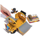 Tech Deck Sk8 Crew fingerboard playset with bus and ramps - British product