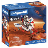 Playmobil ESA space glider playset, imported from the UK
