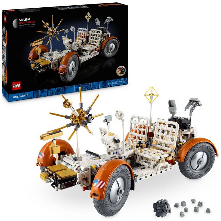 LEGO Technic NASA Apollo Lunar Roving Vehicle 42182 (British brand)