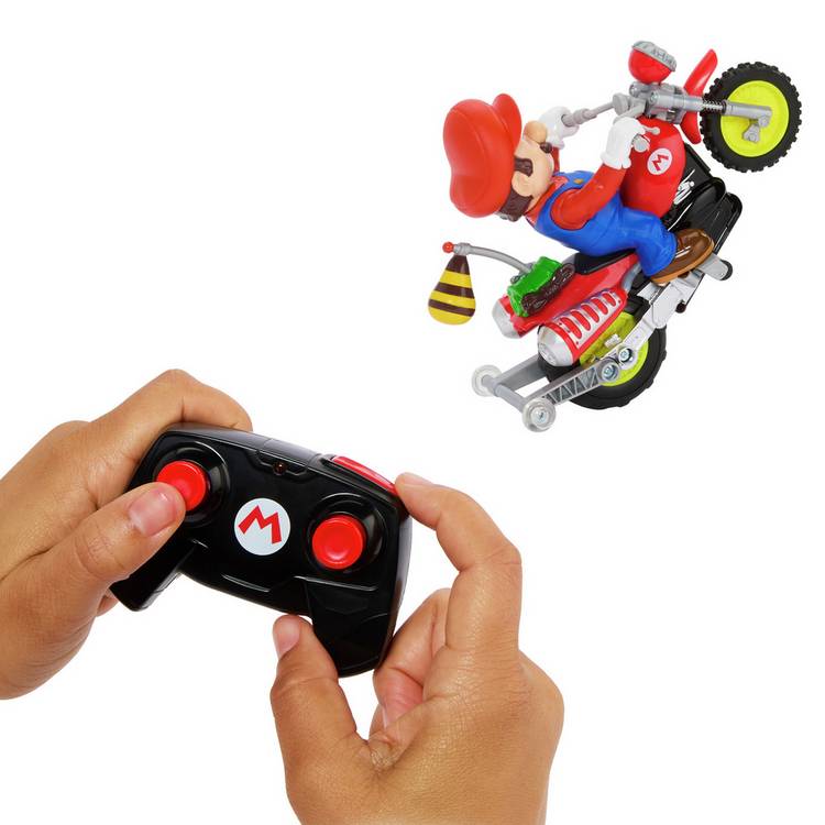 Hot Wheels Mario Wheelie Motocross remote control toy - British product