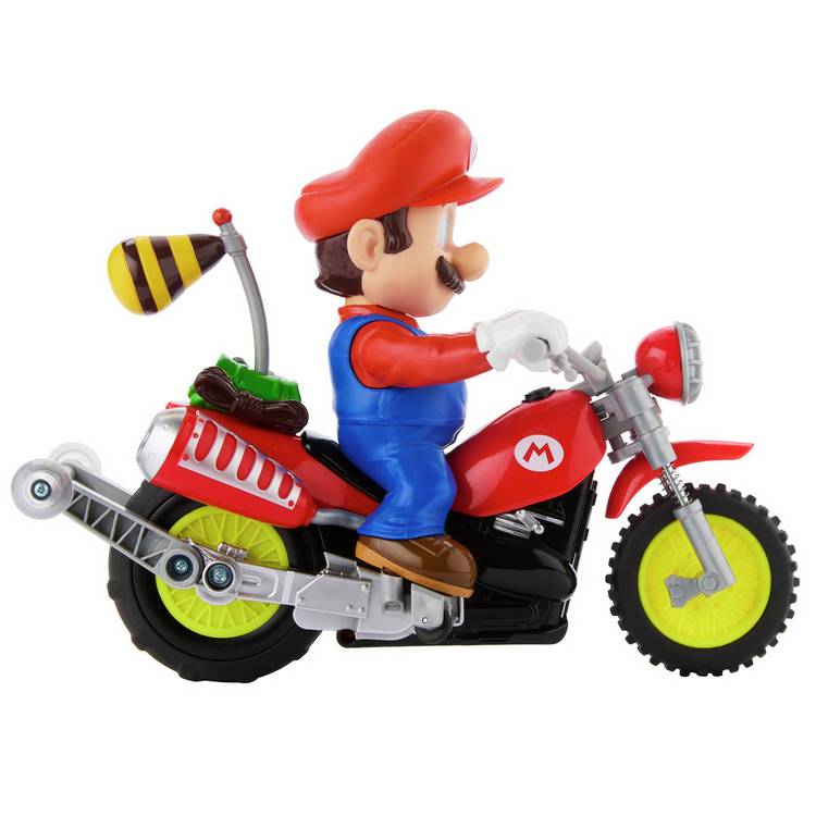 Hot Wheels Mario Wheelie Motocross remote control toy - British product