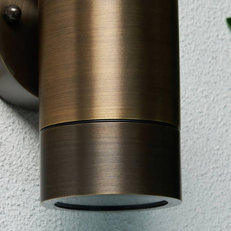 Zink bronze outdoor wall light IP54, imported from the UK