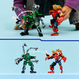LEGO Spider-Man Doc Ock mech battle set, imported from the UK