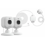 Blink security camera 2 pack with weather-resistant adaptor - British product