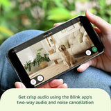 Blink security camera 2 pack with weather-resistant adaptor - British product
