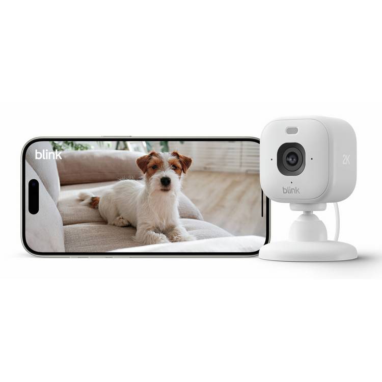 Blink security camera 2 pack with weather-resistant adaptor - British product