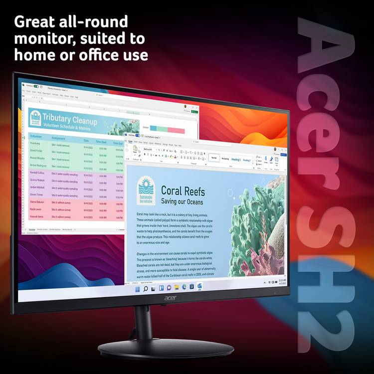 Acer SH272UG0 27 inch monitor (British brand)