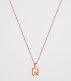 Chopard Happy Diamonds necklace rose gold diamond 42cm (British brand)