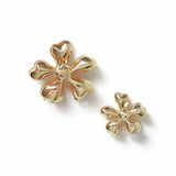 Argos Freedom 2pk Gold-tone Flower Metal Hair Claws- Buy online at McGrocer