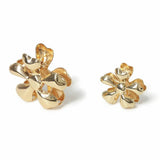 Freedom gold-tone flower hair claws, UK version