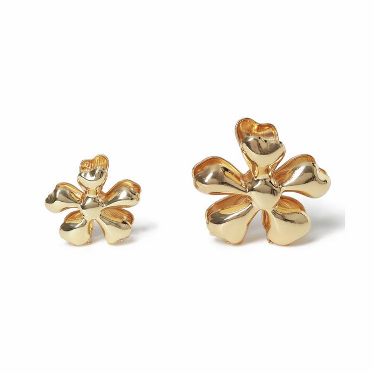 Freedom gold-tone flower hair claws, UK version