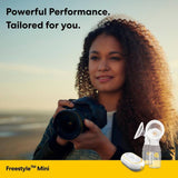 Medela Freestyle Mini Classic double electric breast pump, imported from the UK