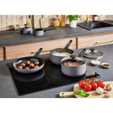 Morphy Richards 5-piece saucepan set grey (British brand)