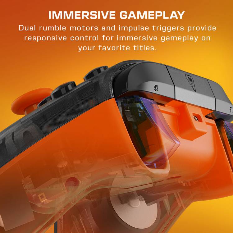 Turtle Beach Rematch Core wired controller orange (British brand)