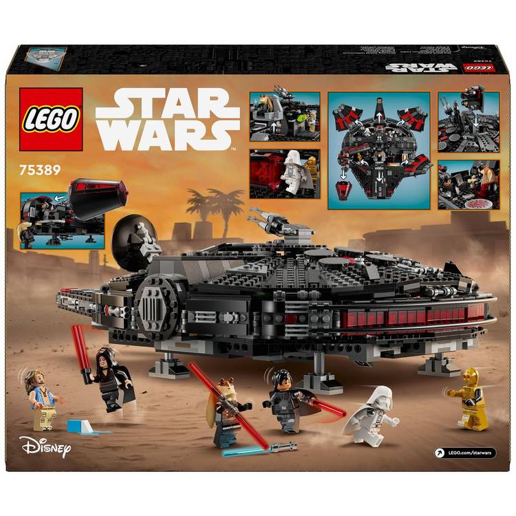 LEGO Star Wars Dark Falcon building toy 75389, imported from the UK
