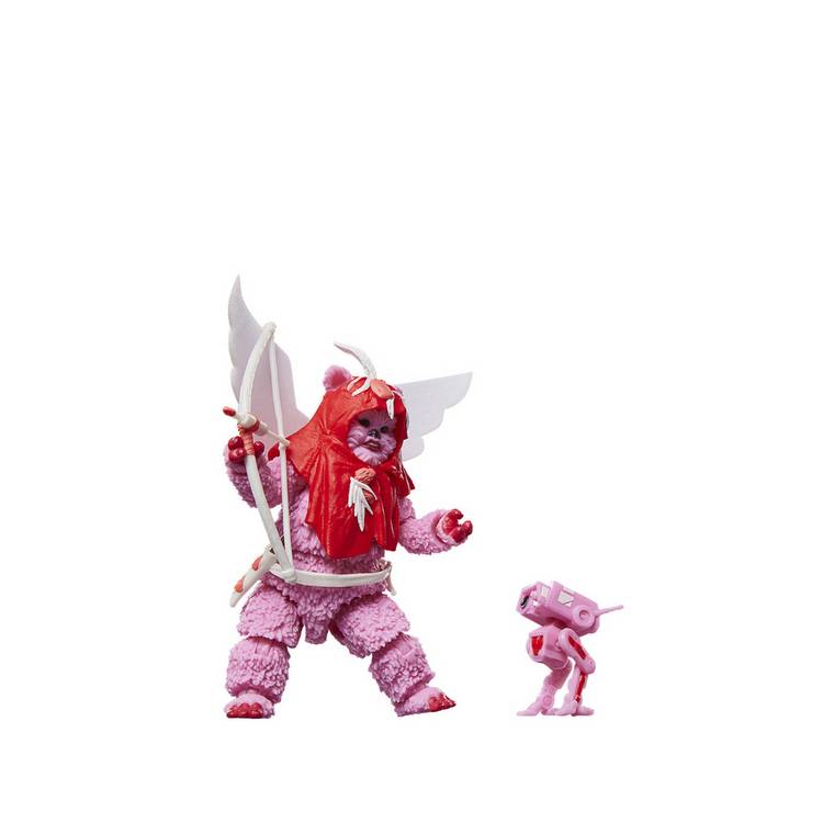 Star Wars The Black Series Yub-Nub Ewok Valentine's Day Edition figure (British brand)