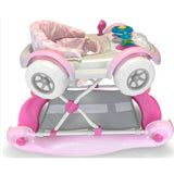 Mychild baby walker pink with steering wheel (British brand)