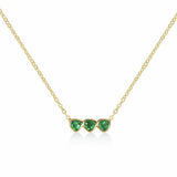 Radley gold plated triple heart necklace, imported from the UK