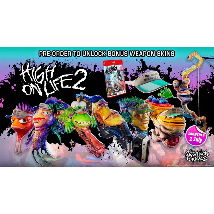 High On Life 2 video game for Nintendo Switch 2, imported from the UK