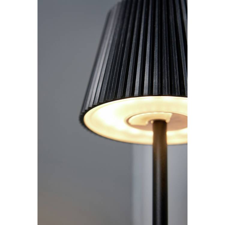 BHS rechargeable LED floor lamp black (British brand)