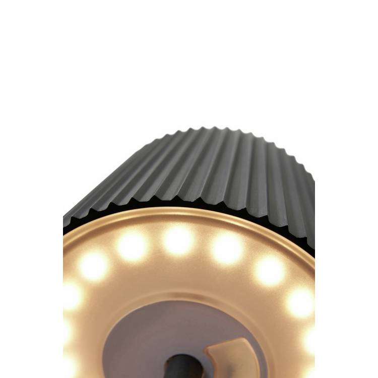 BHS rechargeable LED floor lamp black (British brand)