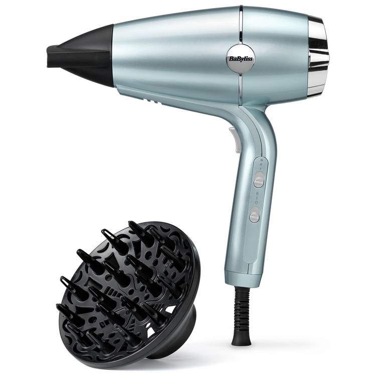 BaByliss Hydro-Fusion anti-frizz hair dryer 2100w, UK version