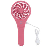 Bush handheld fan pink 4 inch, imported from the UK