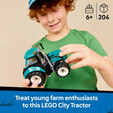 LEGO City Tractor building set 204 pieces (British brand)
