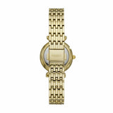 Fossil Carlie Mini watch gold tone stainless steel, UK version