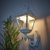 Argos Coast Classic 4 Panel PIR Lantern - White- Buy online at McGrocer