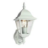 Coast Classic 4 Panel PIR Lantern white finish - British product