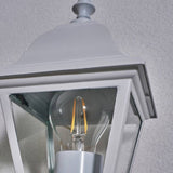Coast Classic 4 Panel PIR Lantern white finish - British product