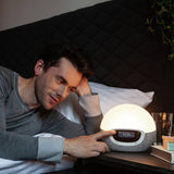 Lumie Shine 300 sunrise alarm clock grey, imported from the UK