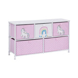 Liberty House Toys unicorn storage unit pink - British product