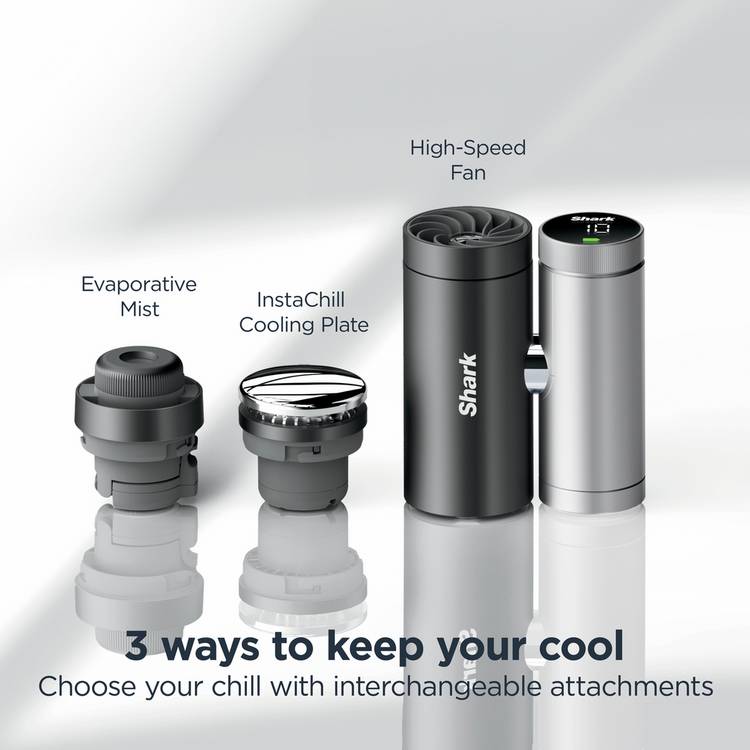 Shark ChillPill 3-in-1 personal cooling system carbon (British brand)