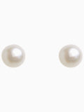 Freshwater pearl stud earrings sterling silver 5mm - British product