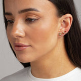 Freedom ocean-themed stud earrings set of 3 - British product