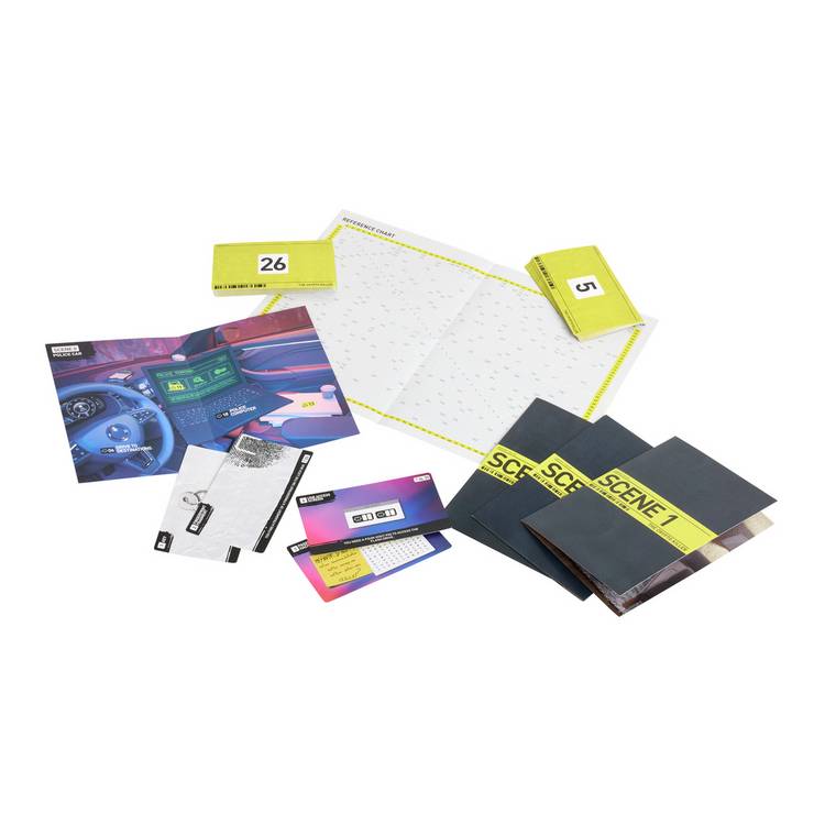 Professor Puzzle The Crypto Killer crime solving puzzle game - British product