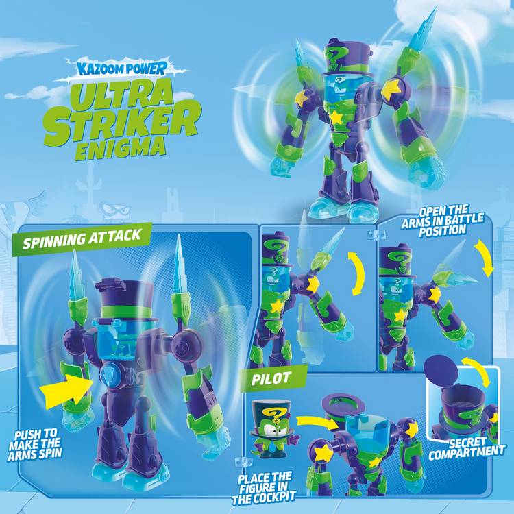 SuperThings Enigma action figure 24.5cm (British brand)