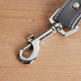 Banbury & Co grey dog collar lead set (British brand)