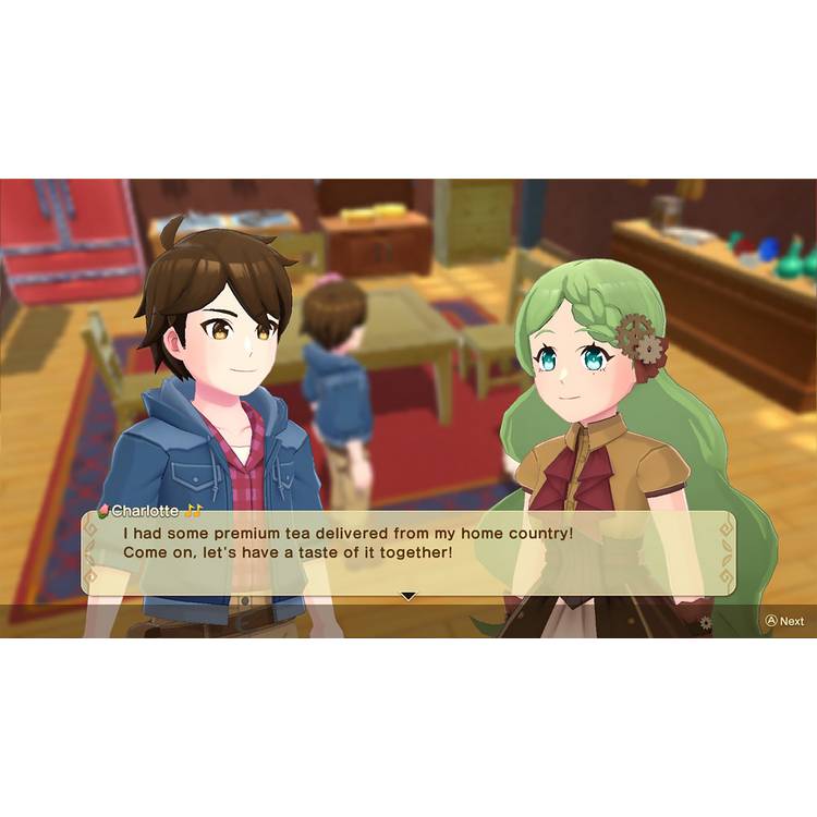 Harvest Moon Winds of Anthos complete Switch game, imported from the UK