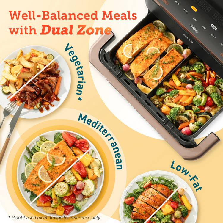 COSORI Dual Blaze TwinFry 10L air fryer (British brand)