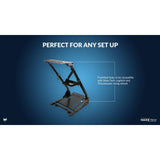 Maxx Tech racing wheel stand black - British product