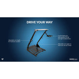 Maxx Tech racing wheel stand black - British product